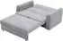 Mirjan24 Viva Moon II Schlafsofa 2-Sitzer mit Bettkasten, hellbraun (Lumo 30)