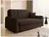 Mirjan24 Viva Moon IV Schlafsofa mit Bettkasten, Wellenfeder, 188x98x85cm (Lumo 40)