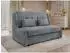 Mirjan24 Viva Elite III Schlafsofa 3-Sitzer mit Bettkasten, grau (Sereno 695)