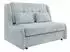 Mirjan24 Viva Elite II Schlafsofa 2-Sitzer mit Bettkasten, hellgrau (Sereno 692)