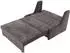 Mirjan24 Viva Elite II Schlafsofa 2-Sitzer mit Bettkasten, Sereno 686