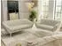 MKS Meble PIRS Sofagarnitur 3+2 Sitzer, beige, Wellenfederung