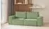 Fun Möbel Sande Modulsofa-Set 3-2-1, 6-teilig, Stoff Alpine hellgrün
