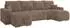 MKS Kirasso U Wohnlandschaft Cord, U-Form, 320x86x147cm (800000849884)