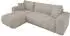 Mirjan24 Furyn Ecksofa Bouclé, L-Form, Schlaffunktion & Bettkasten (244x145cm)