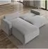 Masseno Foril P Ecksofa L-Form mit Schlaffunktion, Kordstoff, grün, 265x178cm (FORIL P)