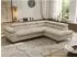 MKS Pablo L Ecksofa Chenille beige, Schlaffunktion, rechts (800001354459)