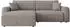Mirjan24 Floryn L Ecksofa mit Bettkasten und Schlaffunktion, grau, L-Form, 245x145cm
