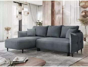 Mirjan24 Ecksofa Sycylia mit Bettkasten und Schlaffunktion