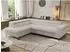 MKS Pablo L Ecksofa Cord beige, L-Form, Schlaffunktion (800001354266)
