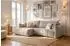 WFL GROUP Liv Ecksofa mit Schlaffunktion & Bettkasten, Cordstoff beige, L-Form (800001517746)