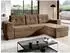 Mirjan24 Ecksofa Bari L-Form mit Schlaffunktion und Bettkasten, 256x157cm