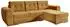 Mirjan24 Ecksofa Bari L-Form mit Schlaffunktion und Bettkasten, 256x157cm