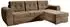 Mirjan24 Ecksofa Bari L-Form mit Schlaffunktion und Bettkasten, 256x157cm