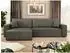 Mirjan24 Karl Maxi Ecksofa L-Form mit Schlaffunktion und Bettkasten (Lima 84)