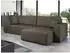 Mirjan24 Karl Maxi Ecksofa L-Form mit Schlaffunktion und Bettkasten (Lima 84)