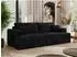 MKS Virella 4-Sitzer Schlafsofa mit Bettkasten, schwarz Cord (800001364185)