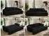 MKS Virella 4-Sitzer Schlafsofa mit Bettkasten, schwarz Cord (800001364185)