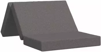 vidaXL Klappsofa 100x67x45cm hellgrau (900196)