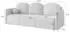 Masseno Sofa SUVI III mit Schlaffunktion, Bouclé-Stoff, 3-Sitzer (220x85x90cm)