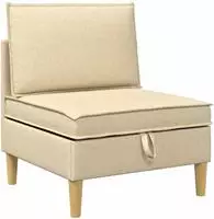 vidaXL Sofa mit Stauraum Stoff