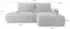 Masseno Avini T L-S Ecksofa L-Form mit Schlaffunktion, Kordstoff, braun, 277x160cm (800001532896)