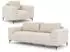 S-Style Möbel Cardea Polstergarnitur 3+1 Bubble-Optik Strukturstoff hellbeige