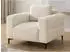 S-Style Möbel Cardea Polstergarnitur 3+1 Bubble-Optik Strukturstoff hellbeige