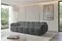 ALTDECOR Miko-S2 modulares Sofa 3-Sitzer, Cord, dunkelgrau, 300x118x75cm (800001834012)