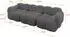 ALTDECOR Miko-S2 modulares Sofa 3-Sitzer, Cord, dunkelgrau, 300x118x75cm (800001834012)