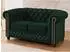S-Style Möbel Cleo Blink Chesterfield Sitzgarnitur 3+2 Samt, flaschengrün (800001246116)