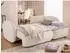 S-Style Möbel Candy Ecksofa L-Form mit Schlaffunktion, hellbeige Bouclé, Ottomane rechts (800001200223)