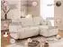S-Style Möbel Candy Ecksofa L-Form mit Schlaffunktion, hellbeige Bouclé, Ottomane rechts (800001200223)
