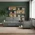 vidaXL Sofa-Set mit Stauraum 2-tlg. dunkelgrau Polyester
