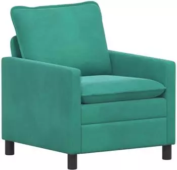 vidaXL Sofa T&uuml;rkis Samt (42028764)