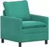 vidaXL Sofa Türkis Samt (42028764)