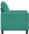 vidaXL Sofa Türkis Samt (42028764)