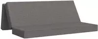 vidaXL Klappsofa Bett 200 x 67 x 45 cm Hellgrau