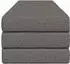 vidaXL Klappbares Sofabett 200x67x45cm hellgrau (900256)