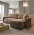 Masseno NERI T Ecksofa L-Form mit Schlaffunktion, Kordstoff, beige (800001532768)