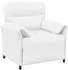 vidaXL Sofa-Set 2-tlg. weiß Stoff (3424882)
