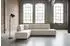 Kawola SADIRA Ecksofa mit Schlaffunktion, Cord, cremeweiß, Ottomane links, 288x209cm (800001415158)