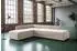 Kawola SADIRA Ecksofa mit Schlaffunktion, Cord, cremeweiß, Ottomane links, 288x209cm (800001415158)