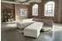Kawola SADIRA Ecksofa mit Schlaffunktion, Cord, cremeweiß, Ottomane links, 288x209cm (800001415158)