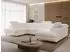 GRAINGOLD Argon U Ecksofa mit Schlaffunktion, Cord-Stoff, creme (800001471444)