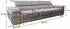 Masseno Mosine Schlafsofa geflochtener Stoff hellgrau, 3-Sitzer (800001827101)