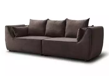 Lookway Aspen 2-Sitzer Schlafsofa, Textil, braun (800001532370)