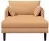 vidaXL Chaiselongue (Übergröße), Bouclé, beige