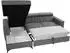 Mirjan24 Milano Ecksofa L-Form rosa, Textil, 236x172cm (800001165417)