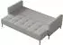 Selsey Skilia Schlafsofa 3-Sitzer, Chenille hellgrau, 224cm